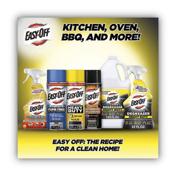 EASY-OFF® Fume-free Oven Cleaner, Lemon Scent, 14.5 Oz Aerosol Spray freeshipping - TVN Wholesale